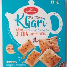 Haldiram Tea Time Khari Whole Jeera Crispy Puffs